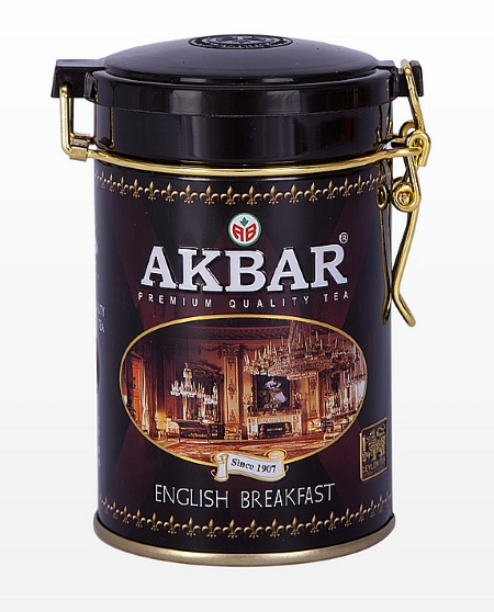 AKBAR Classic English Breakfast plech 100g