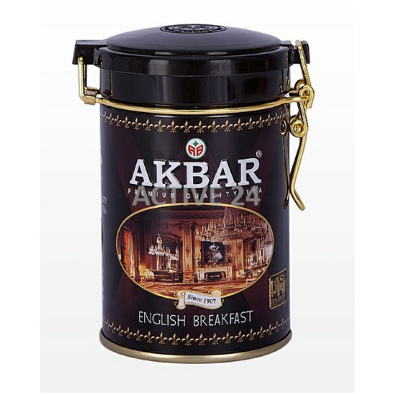 AKBAR Classic English Breakfast plech 100g.jpg