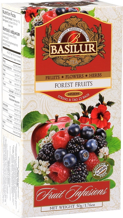 BASILUR Fruit Forest Fruits nepřebal 25x2g