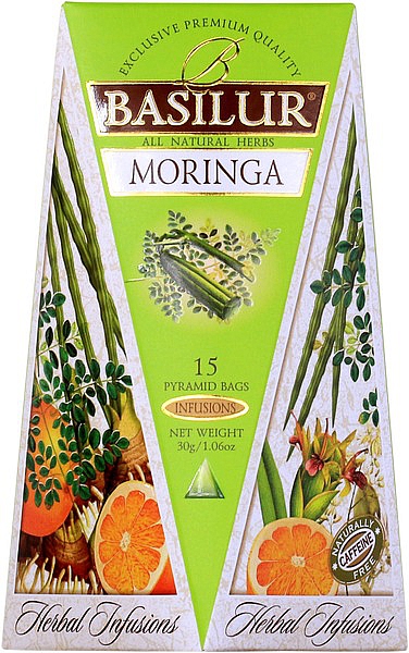 BASILUR Herbal Infusions Moringa 15x2g