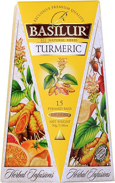 BASILUR Herbal Infusions Turmeric 15x2g