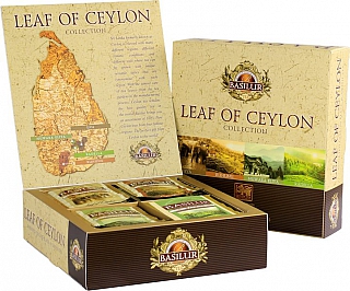 BASILUR Leaf of Ceylon Assorted přebal 40 sáčků