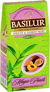 BASILUR Magic Green Apricot & Passion Fruit papír 100g