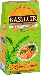 BASILUR Magic Green Pineapple & Orange papír 100g