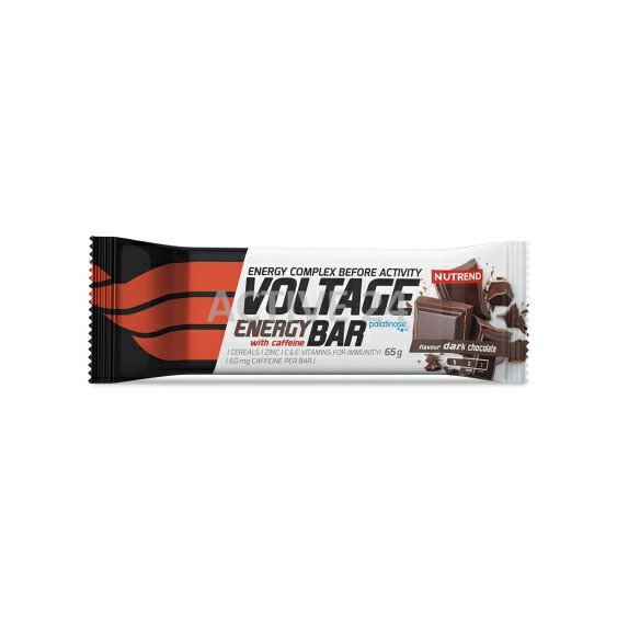 Nutrend VOLTAGE ENERGY BAR WITH CAFFEINE 65 g hořká čokoláda.jpg