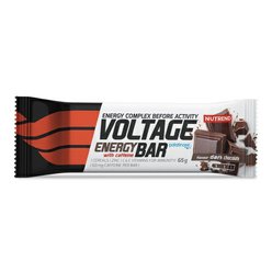 NUTREND VOLTAGE ENERGY BAR WITH CAFFEINE 65 g hořká čokoláda