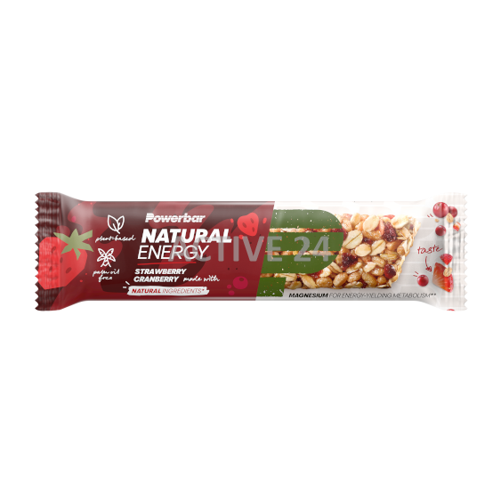 PowerBar Natural Energy Cereal tyčinka 40g jahoda-brusinky.png