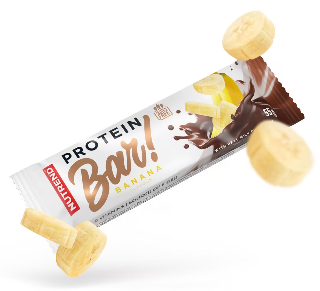 Nutrend Protein Bar 55g Banán