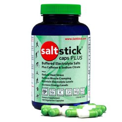 SaltStick Caps Plus minerální tablety proti křečím s kofeinem - balení 100 tablet