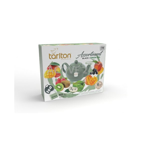 TARLTON Assortment Black & Green Tea 60x2g.jpg