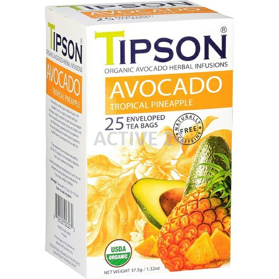 TIPSON BIO Avocado Tropical Pineapple přebal 25x1,5g.jpg