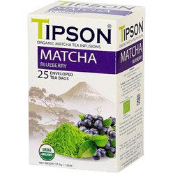 TIPSON BIO Matcha Blueberry přebal 25x1,5g