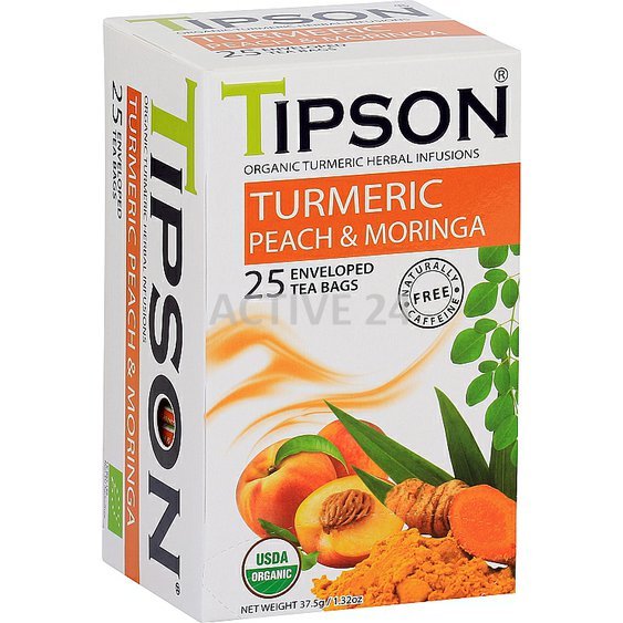 TIPSON Wellnes Organic Turmeric & Peach Moringa 25x1,5g.jpg