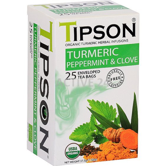 TIPSON Wellnes Organic Turmeric & Peppermint Clove 25x1,5g.jpg