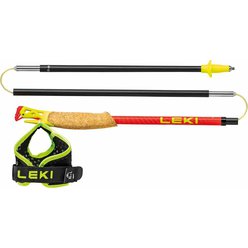 Leki Ultratrail FX.One Superlite, bright red-neonyellow-naturalcarbon 115cm