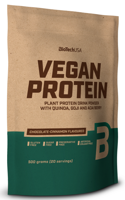 BioTech USA vegan protein 500 g Lesní ovoce
