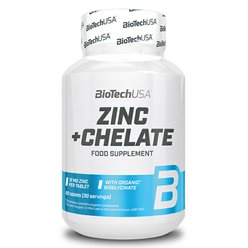 BiotechUSA Zinc+Chelate 60 tablet