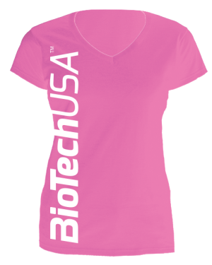 BioTech USA PINK T-SHIRT Dámské triko růžové M