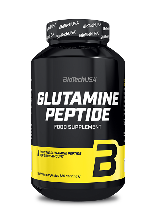 Biotech USA Glutamine Peptide 180 kapslí