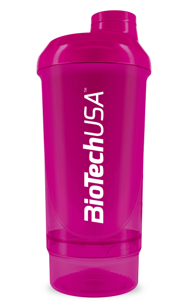 BioTech USA Šejker COMPACT 500 ml + 150 ml Magická purpurová