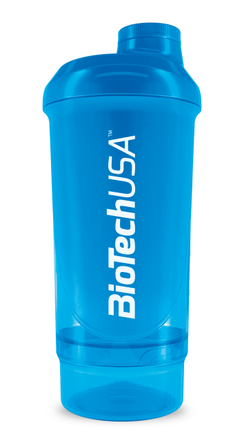 BioTech USA Šejker COMPACT 500 ml + 150 ml modrá